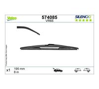 Silencio Flat Blades, spazzola tergicristallo posteriore - VR65 - 200 mm - 1 pz