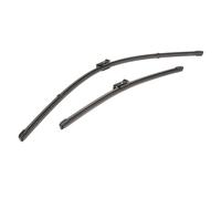 VALEO Silencio VF845 Kit di Spazzole tergicristallo originali Flat Blade ad Alte Prestazioni, Maggior Visibilità su Strada, Facile Installazione 650mm/400mm Confezione da 2 577845