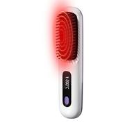 Spazzola Termica - Styler Asciugacapelli Volumizzante - Spazzola Elettrica Senza Fili Con 3 Livelli Regolabili Schermo Touch Per Styling Donne Ragazze Casa Viaggio Volume