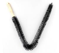Spazzola Termosifoni Pulisci Flessibile Lungo Radiatore con Setole Sottili e Lunghe Utilizzato per Pulire le Asciugatrici i frigoriferi le Lavatrici Può essere Pulito Rapidamente,68 cm,Nero