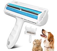 Spazzola Togli Peli Animali Rullo Riutilizzabile per Cani e Gatti, Raccogli Peli Animali Domestici Pelucchi con Autopulitura per Vestiti, Tappeti e Divani, Tappeti, Divano, Letto, Mobili, Lint Rullo