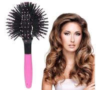 Spazzola Tonda per Capelli, 3D Bomb Curl, Spazzola Capelli Ricci,bounce curl spazzola, Curl Defining Brush, pettine per capelli bagnati e asciutti