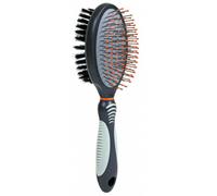 Spazzola TRIXIE 24151 doppia faccia nylon e setole metalliche antiscivolo