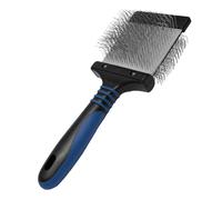 Spazzola Twin Flex Show Tech per manti difficili e nodi per cani Record