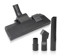 Spazzola universale per aspirapolvere con adattatore e 2 ugelli, compatibile con aspirapolvere da 32 - 35 mm per pavimenti duri e tappeti con Siemens, Bosch, AEG, Miele, Philips (ugello: 27 × 21 × 6