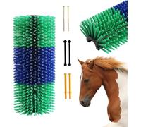 Spazzola universale per grattare, grande spazzola per cavalli e bovini, spazzola per grattare mucche, animali da bestiame, spazzola da massaggio per cavallo, capra, mucche, pecore, maiali, bovini,