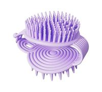 Spazzola versatile per la pulizia dei capelli e massaggi per bagni familiari. Adatto per adulti e bambini. Uso a secco e bagnato. Shampoo OtJ303 (viola, 25,7 x 7,5 x 2,6 cm)
