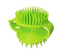 Spazzola versatile per la pulizia dei capelli e massaggi per bagni familiari. Adatto per adulti e bambini. Uso a secco e bagnato. Shampoo OtJ303 (verde, 25,7 x 7,5 x 2,6 cm)