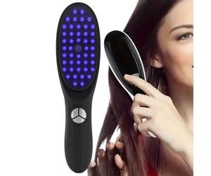 Spazzola vibrante per la crescita dei capelli - Spazzola per capelli motorizzata, design leggero e portatile, pettine con impugnatura antiscivolo | Strumento professionale per la stimolazione del cuoi