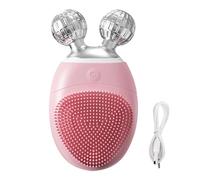 Spazzola viso massaggiatore, 5-speeds regolabile Cleanser, dispositivo massaggiatore elettrico, ricaricabile per pulizia profonda 3,54 x 2,17 x 1,18 pollici