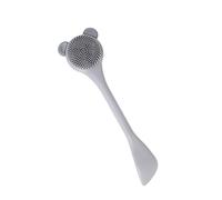 Spazzola Viso per la Pulizia della Pelle Spazzola Viso Manuale Stile | Doppia Testina Detergente e Massaggiante Strumento Manuale Cartone Animato Cura Pelle per Mamma e Mogli