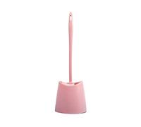 Spazzola WC Scopino for WC a doppia faccia allungato Scopino for la pulizia a manico lungo for la casa Toilette for WC con spazzola for la pulizia della base Spazzola per la pulizia del bagno(Pink)