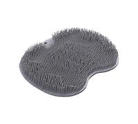 Spazzolatura a secco Spazzola for il corpo 1pc Spazzola for lavare i piedi Strofinare la schiena Ventosa Spazzola Bagno Doccia Pad Massaggio Pad Bath Tool Foot Pad Foot Wash Massaggio antiscivolo E3V4