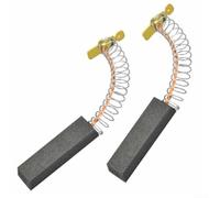 Spazzole al carbonio per motore Bosch WFX148SGB WAA24160GB/04 con mine e molle, 36 x 12,5 x 5 mm, per riparazioni di elettrodomestici, 4 pezzi