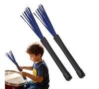 Spazzole da tamburo, pennello per tamburo, pennello per percussione in filo di tamburo ergonomico senza slittamento silenzioso | strumento per strumenti, artigianato artistico e per studio, live