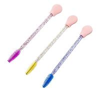 Spazzole da trucco Doppia Testa Guancia Spazzola Pettine Portatile Donne Viso Occhio Trucco Spazzole Cosmetiche Ciglia Pennello Sopracciglio Processo professionale
