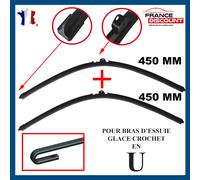 Spazzole D'Essuie Vetro Piatto Anteriore 450+450 MM per Renault CLIO I EXPRESS