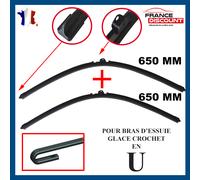 Spazzole D'Essuie Vetro Piatto Anteriore 650+650 MM Pinze per 307 / Sw 807