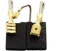 Spazzole di Carbone Asein 1641 per Per Hilti Trapano DD160, Hilti Trapano DD160E - 6,3x16x22mm - 0,25x0,63x0,87'' - Con arresto automatico, cavo e molla - Sostituisce le parti originali 208226