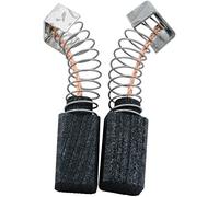 Spazzole di Carbone ca-07-48215 per AEG SB2E680R - 5x8x14mm - Con molla, cavo e connettore - Sostituisce le parti originali 4.931.306.842