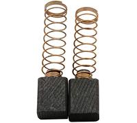 Spazzole di Carbone ca-07-65328 per AEG Trapano KH28 Super XE - 5x8x10mm - Con molla, cavo e connettore - Sostituisce le parti originali 4.931.387.588 & 4931 3875 88