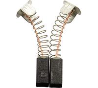 Spazzole di Carbone ca-07-74986 per Rupes Levigatrice BR8-6x7x12mm - Con molla, cavo e connettore - Sostituisce le parti originali 47160