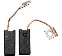 Spazzole di Carbone ca-15-07134 per Bosch GRW 9-6,3x10x21,5mm - Con arresto automatico, cavo e molla - Sostituisce le parti originali 1.607.014.126