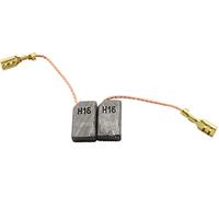 Spazzole di Carbone ca-15-59591 per Fein WSG-125-5x10x17mm - Con arresto automatico, cavo e molla - Sostituisce le parti originali 3.071.113.003