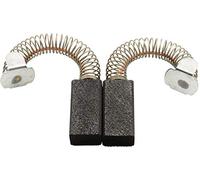 Spazzole di Carbone ca-17-18713 per Metabo Martello 1130B - 6,4x10x21mm - Con arresto automatico, molla, cavo e connettore - Sostituisce le parti originali 34301017