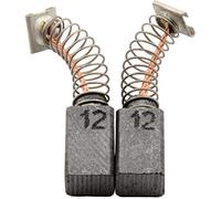 Spazzole di Carbone ca-17-46782 per Hitachi Trapano FDV 16VB2-6,5x7,5x12mm - Con arresto automatico, molla, cavo e connettore - Sostituisce le parti originali 999041, 999072 & 999080
