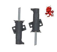 Spazzole Di Carbone Carbonio macinazione adatto a AEG LAVAMAT W 1209 WS con supporto L