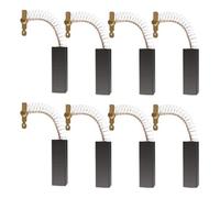 Spazzole di carbone for lavatrice 8 pezzi 154740 Spazzole di carbone Spazzole di carbone for motore Compatibile con lavatrice Bosch Siemens