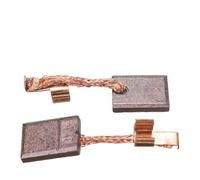 Spazzole di carbone per Makita DTD146 DHP456 DHP458 BHP456 BDF446 BHP454 CB440, 1 coppia (2 pezzi), 13 x 10 x 3 mm, carbonio e metallo con rame, compatibili con utensili elettrici Makita