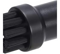 Spazzole di pulizia di ricambio for pulitori a vapore Karcher SC1 SC2 SC3 SC4 SC5 SC7 CTK10, accessori for ugello rotondo con spazzola di pulizia(1 PCS Black)