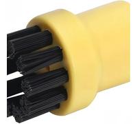 Spazzole di pulizia di ricambio for pulitori a vapore Karcher SC1 SC2 SC3 SC4 SC5 SC7 CTK10, accessori for ugello rotondo con spazzola di pulizia(1 PCS Yellow)