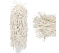 HENDI Spazzole di ricambio per la lucidatrice per bicchieri in vetro HENDI, set di 2 spazzole rotanti in microfibra per la lucidatura, 205x55mm