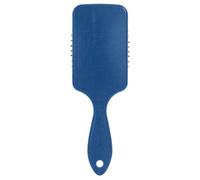 Spazzole districanti antistatiche in feltro blu scuro con texture astratta, per capelli spessi, aggiunge lucentezza e rende liscia con uomini, donne e bambini
