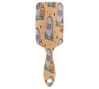 Spazzole districanti antistatiche per capelli spessi, con grafica di Halloween, per capelli spessi, aggiunge lucentezza e rende liscia con uomini, donne e bambini