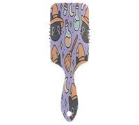 Spazzole districanti antistatiche per capelli spessi, per Halloween, streghe, pozioni e gatti stregati, per aggiungere lucentezza e rendere liscia con uomini, donne e bambini