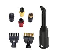 INF Accessori spazzola e ugello vapore per Kärcher SC/SG, 7 pezzi di ricambio, 4 spazzole rotonde, 2 spazzole piatte, 1 ugello per pulizia a vapore