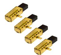 Spazzole in carbonio per GBH2-18E TBH2000DRE PBH3000FRE per trapani a percussione, 4 pezzi (2 coppie), 21 x 6 x 9 mm, compatibili con modelli Bosch GBH2-20 D GBH2-18 RE PBH 3000 FRE