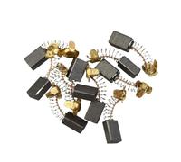 Spazzole in carbonio per motori, Confezione da 10 spazzole di carbone for motori elettrici e utensili 7x11x18 mm