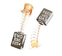Spazzole in carbonio per seghe troncatrici RAGE3-S & Fury 3-S, confezione da 4 spazzole motore di ricambio 6 x 11 x 16 mm per utensili elettrici E113 Evolution 2 da 210 mm
