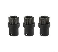 Spazzole In per acciaio Inossidabile 3 Per Karcher SC1-SC7 Compatibile | Utilizzo su giunti e angoli cucina bagno progettate per sporco ostinato con longevità