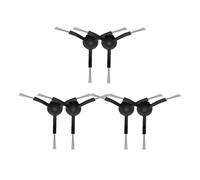 Spazzole laterali, compatibili con Roborock, S8 Pro Ultra S7 Max Qrevo Q7 Q8 Q5 MaxV S6 S5 S4 E5 E4 E3 E2 C1 Robot Aspirapolvere Ricambi(Black 6PCS)