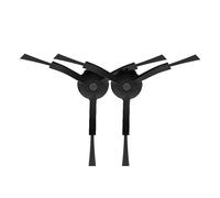Spazzole laterali di ricambio, compatibili con Roborock, S8 Pro Ultra S7 Max Qrevo Q7 Q8 Q5 MaxV S6 S5 S4 E5 E4 E3 E2 C1 Robot aspirapolvere nero(Black 2)