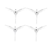 Spazzole Laterali Di Ricambio, Compatibili Con Roborock, S8 Pro Ultra S7 Max Qrevo Q7 Q8 Q5 MaxV S6 S5 S4 E5 E4 E3 E2 C1 Robot Aspirapolvere Nero(White 4PCS)