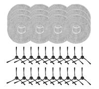 Spazzole laterali di ricambio e panno mocio kit per EVERYBOT Per robot aspirapolvere Q7 Ricambi per una pulizia efficiente negli angoli e sui pavimenti