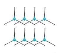 Spazzole Laterali di Ricambio per Ultenic per T20 Pro, per Honor Choice S3/S3 Plus, R3/R3 Plus Robot Aspirapolvere - Set 8 Pezzi, Setole Plastica-Nylon, Design Pulizia Angoli