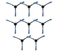 Spazzole Laterali Robot Aspirapolvere per Midea i5C VCR10W(8pcs) | per punte in nylon angolate, raggiunge angoli stretti, cattura per polvere e , compatibile per midea i5C, VCR10W